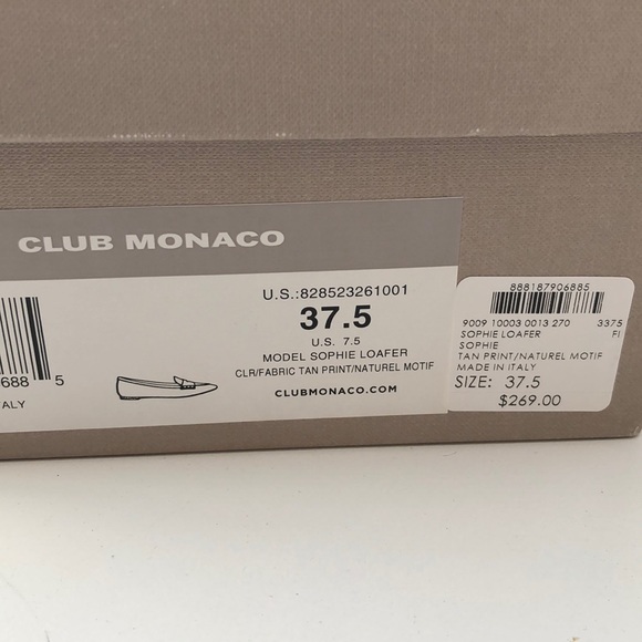 Club Monaco leopard SOPHIE loafer - Picture 5 of 13